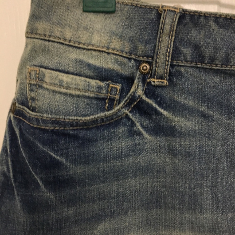 Charlotte Russe Denim Skirt Size 8 NWT o - Picture 3 of 8